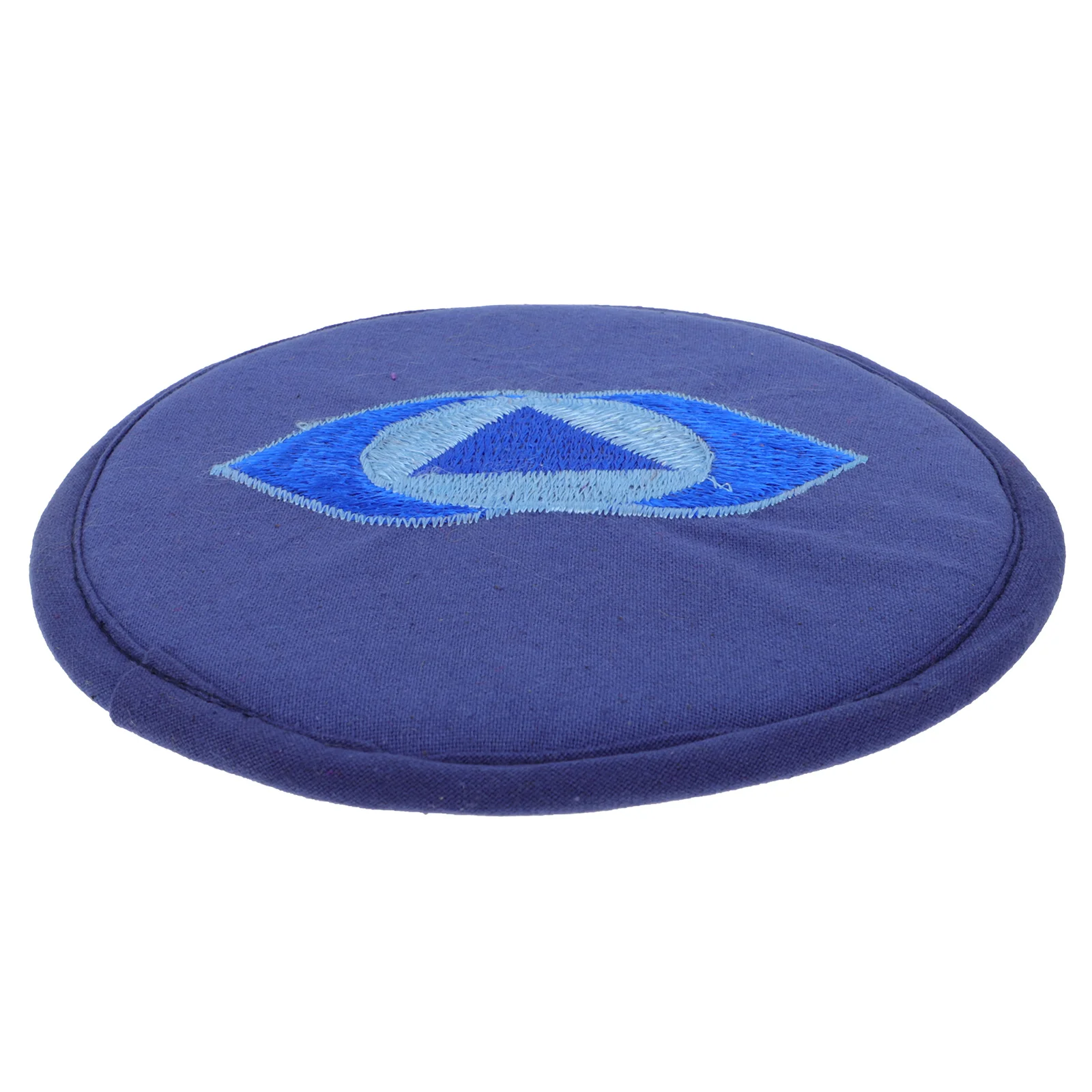 

Buddha Pad Practical Cotton Polyester Embroidery Singing Accessories Religious Cushion Durable Craftsmanship Sound Mat