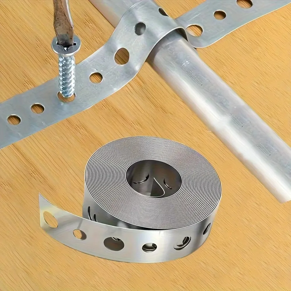 

Качественная гибкая лента из оцинкованной стали, листовая металлическая рабочая труба, опора, рифленая металлическая полоса с отверстием, сверхпрочная рулонная металлическая лента