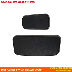 1Pair Power Seat Adjust Switch Button Cover For Mitsubishi Outlander Airtrek ASX Pajero Sport Lance-ex 6940A041XA 6940A119XB