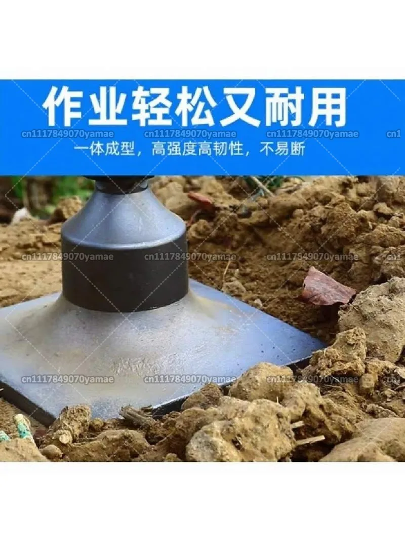 Heavy Duty Tamper Rammer Bit for 65A 95 Jack Hammer Soil Compactor Paving Tool