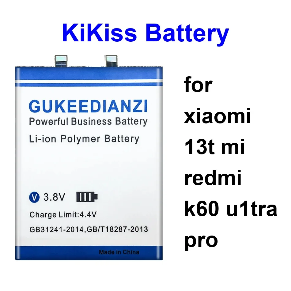 

Mobile Phone Battery Long-Lasting Performance BM5M BM5S BM5L 5600-6500Mah For Xiaomi 13T MI Redmi K60 U1tra Pro