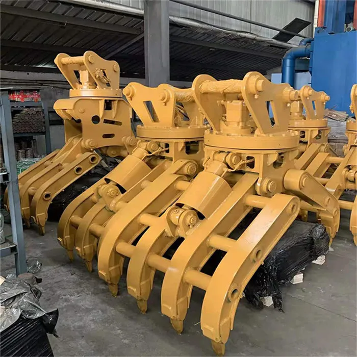 Schnelle Installation Rotierender Bagger Grapple Bagger Rotierender Greifer Hydraulischer Greifer mit Rotation