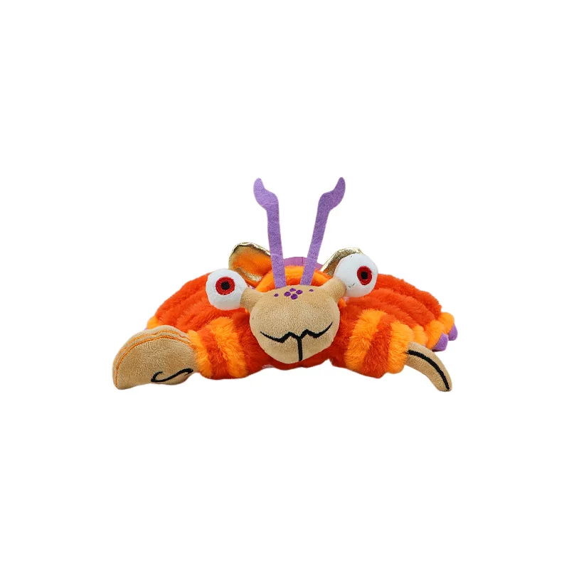 MY Singing Monster 30CM Crab Doll Animal  Plush Toy for Friend Birthday and Christmas Gifts  Soft Crab Stuffed Toy Collectible