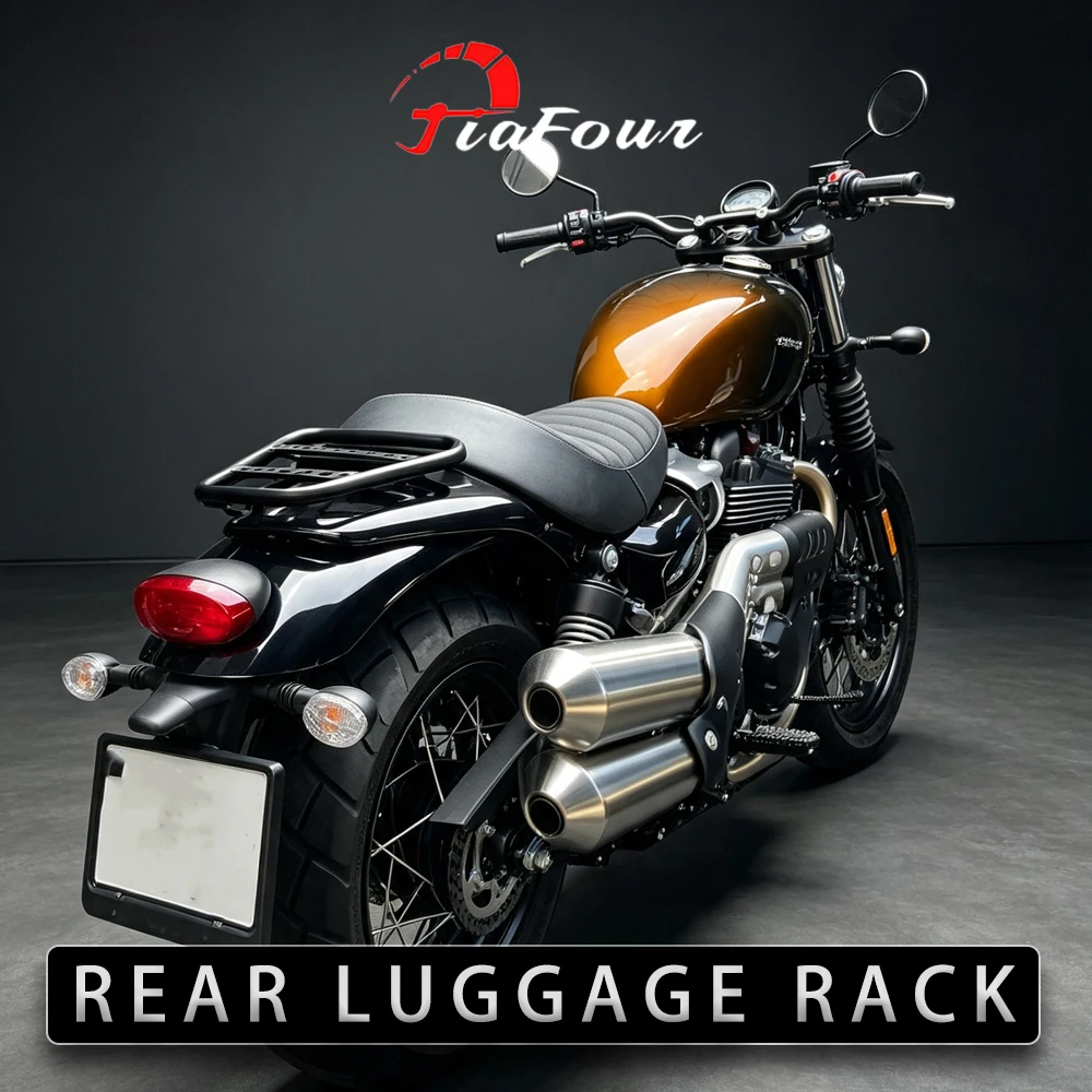 Motorcycle Rear Tail Rack For STREET SCRAMBLER 900 2016-2025 Rear Suitcase Luggage Carrier Board Luggage Rack Shelf