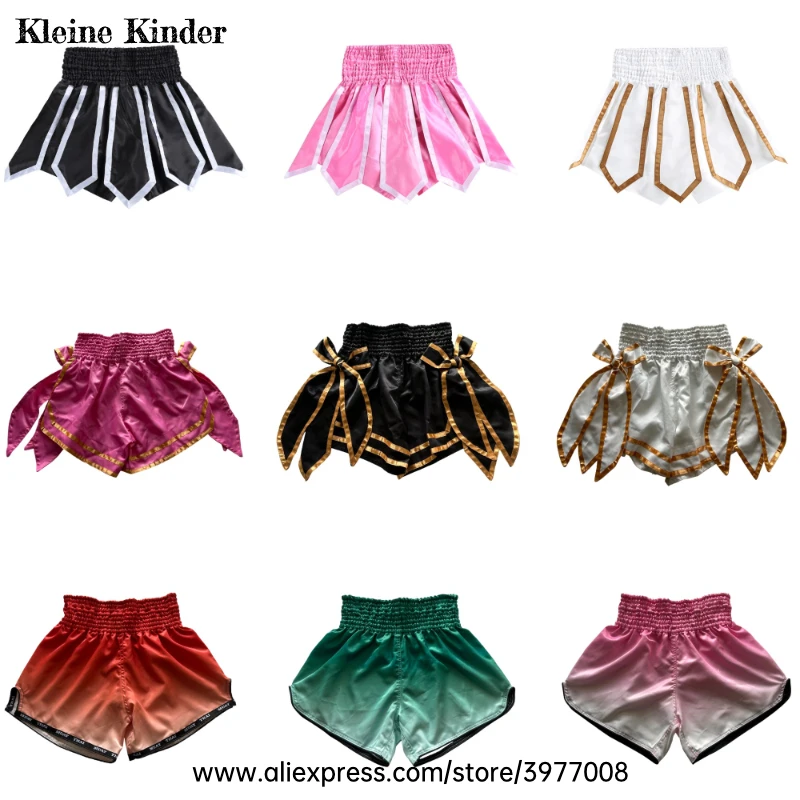 Muay thai calças gladiador thai boxe shorts das mulheres dos homens criança ginásio treinamento kickboxing luta shorts arco ginásio wrestling mma shorts