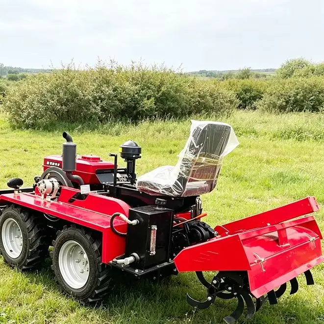 

Customized Wholesale Price Wheel Rotary Tiller, Four Wheel Tractor & Wheel Type Cultivator