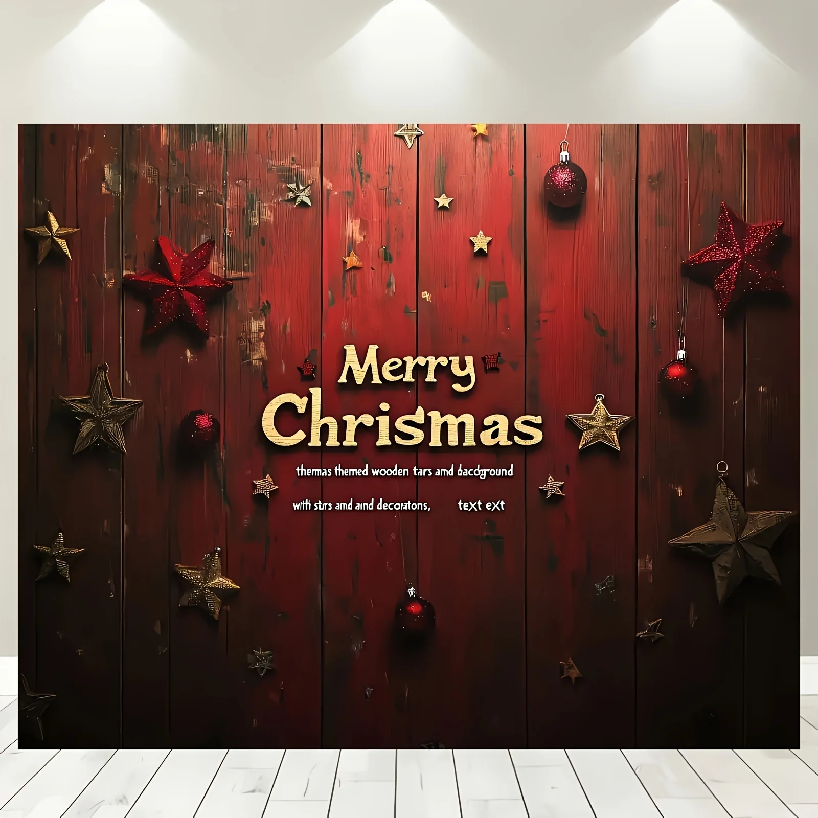 Festive Woodland Tapestry - Unique Holiday Design for Home Decor - Adds Joy and Warmth and Cheer to Any Room