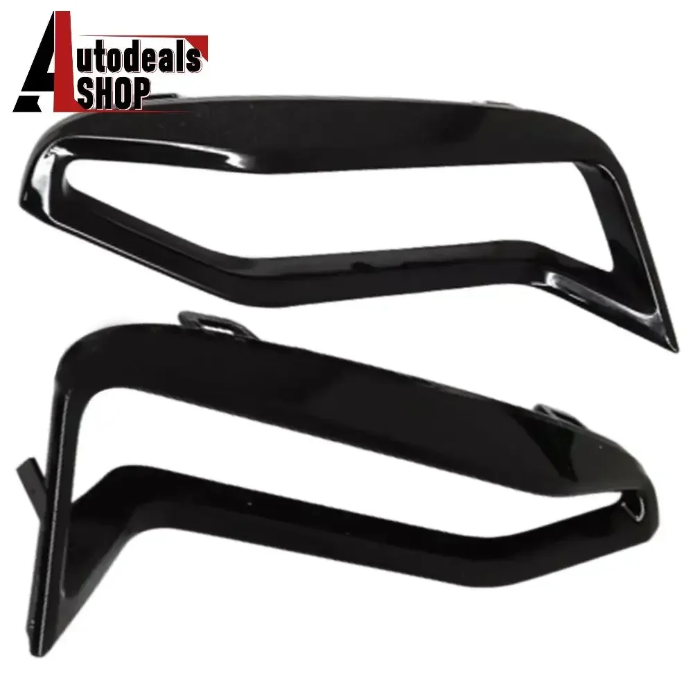 Pair Black Front Bumper Trim Fog Lamp 51118093301 51118093302 for BMW 3 Series G20 G21 M340i M340iX 2018 2019 2020 2021 2022