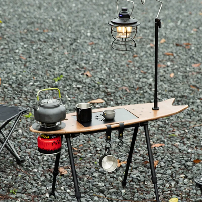 

Outdoor IGT Small camping table Camping Portable camping table Camping multi-functional folding table