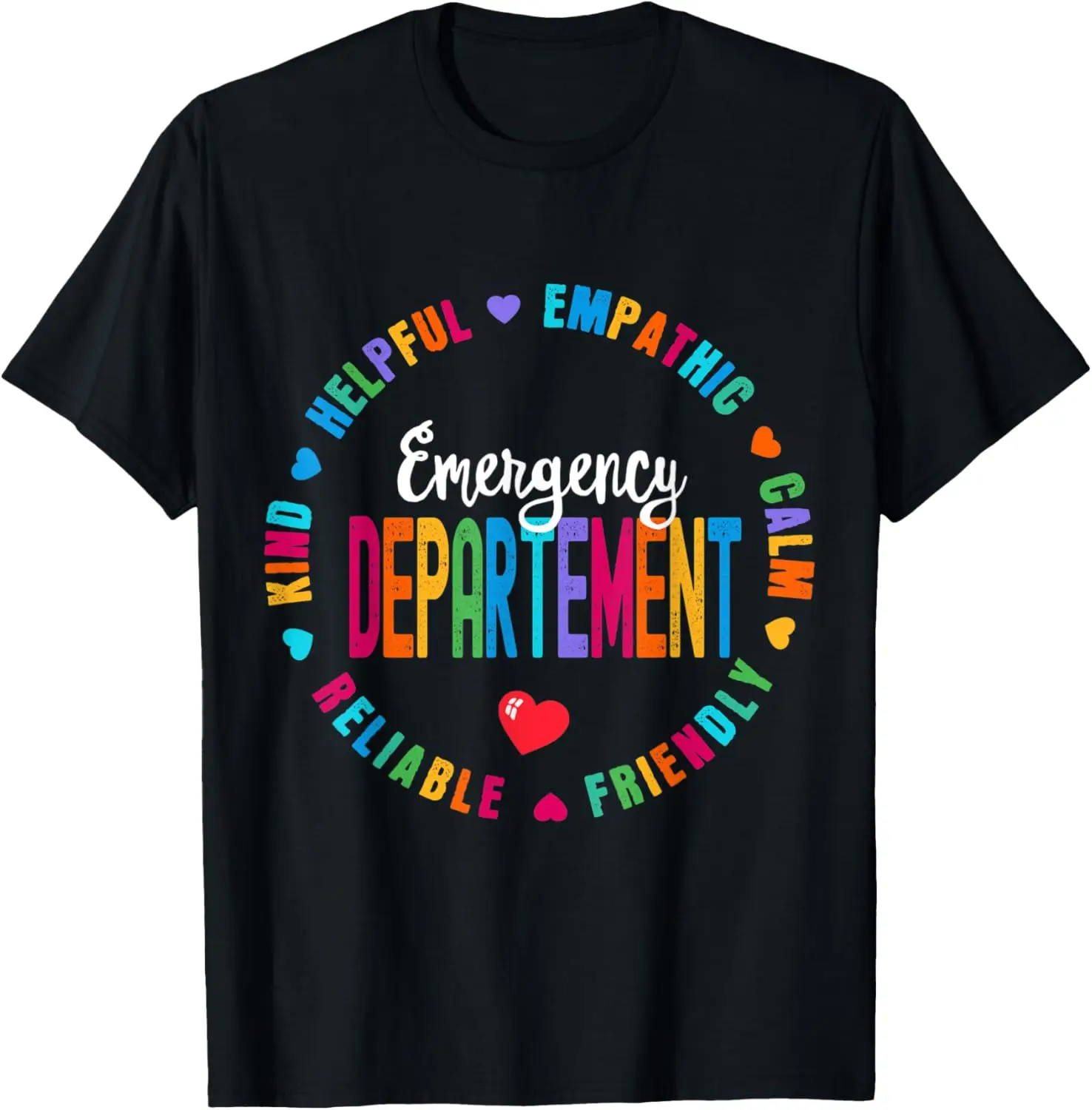 Emergency Department Emergency Room Healthcare Nurse Squad T-Shirt