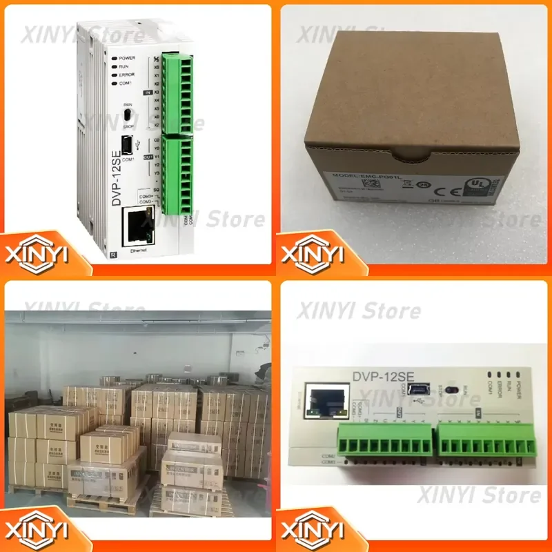 for Delta DVP12SE11R PLC Module 12 Points Relay Output SE Series Industrial Programmable Logic Controller