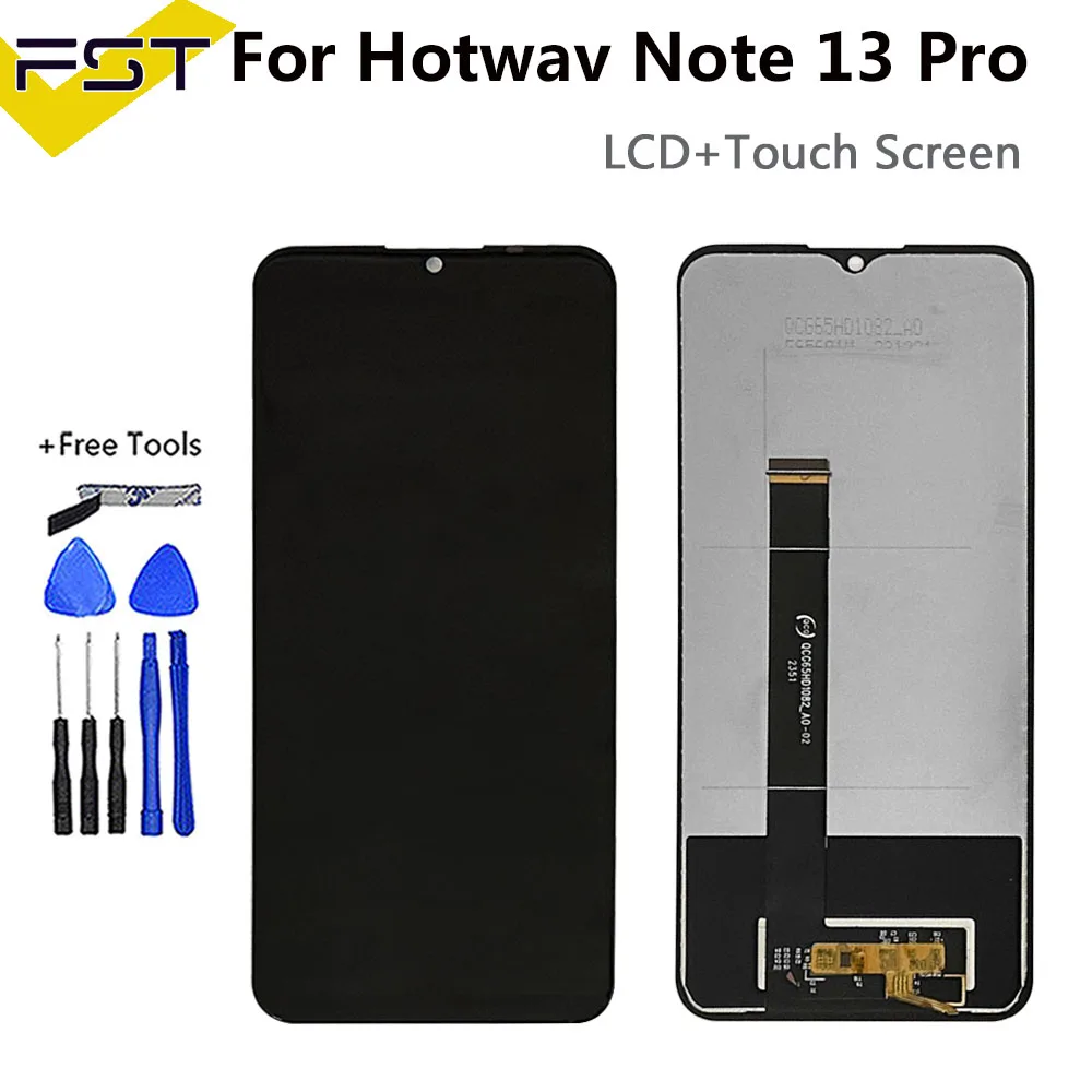 

Оригинальный протестирован для Hotwave Note 13 Pro ЖК-дисплей + сенсорный экран в сборе для HOTWAV Note 13 Note 13 Pro ЖК-дисплей