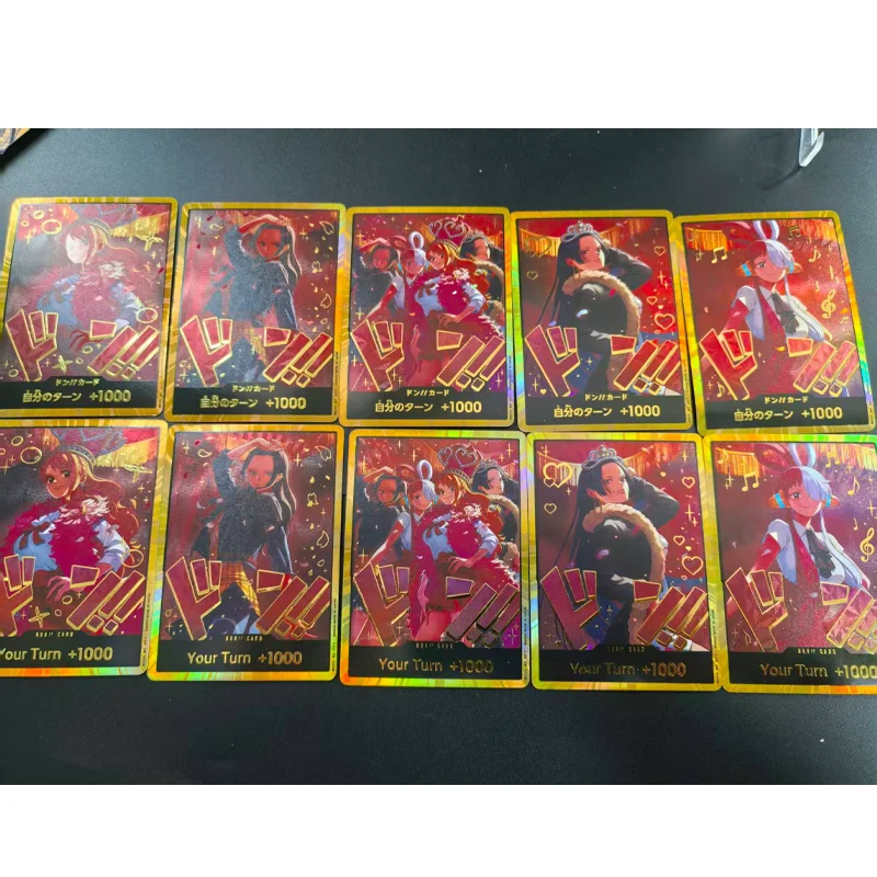 Diy de una pieza inglés japonés héroes conjunto especial Eb-03 Don Card Manga Uta Eb03-061 Hancock Robin Nami colección tarjetas Tcg