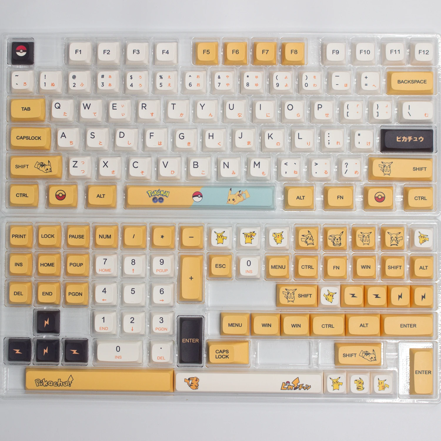 Imagem -05 - Teclas Bonito Keycap Pbt Xda Perfil Tingidura Impressão para Teclado Mecânico 139