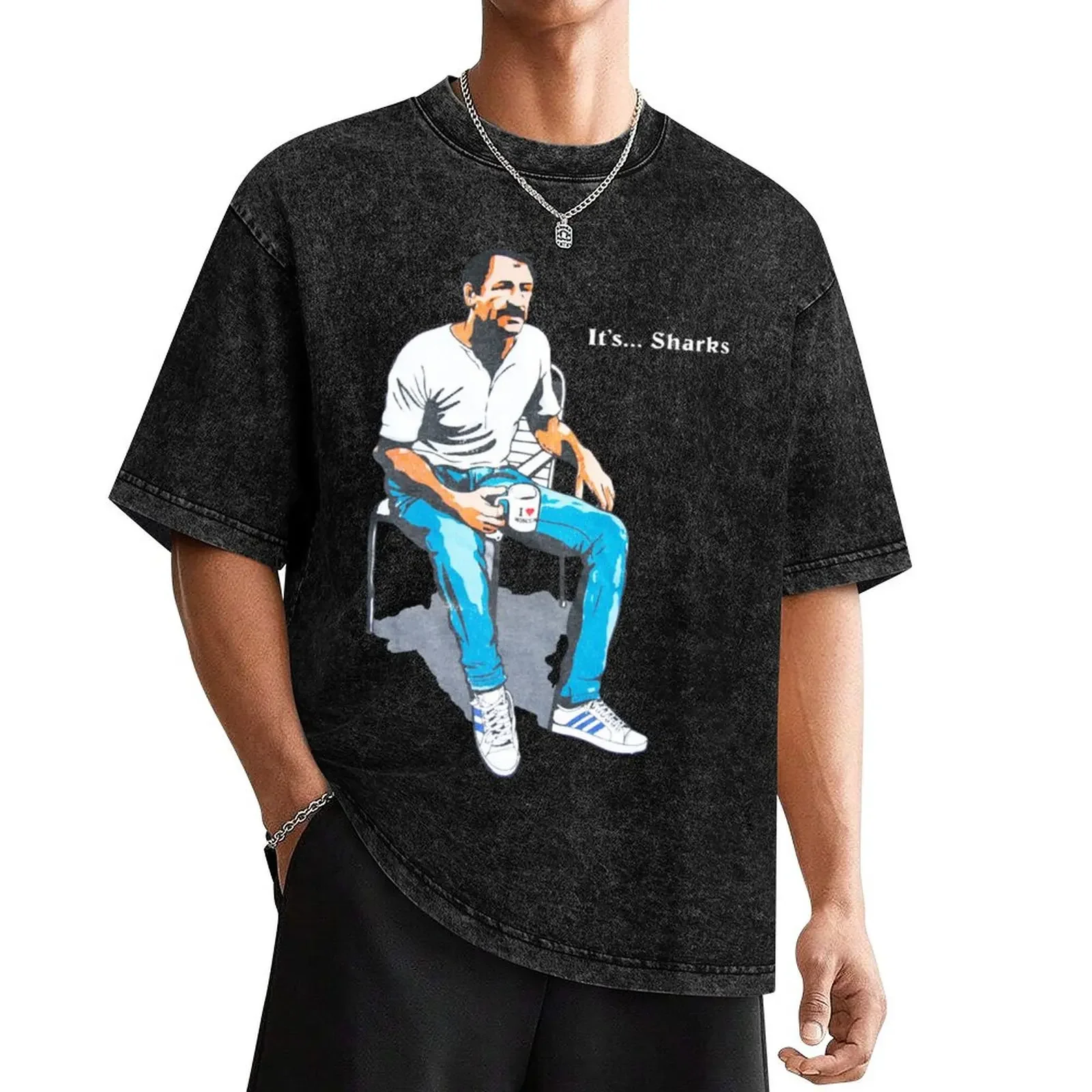 

Paul Sykes - Its Sharks Classic T-Shirt quick drying korean fashion anime figures mens t shirt