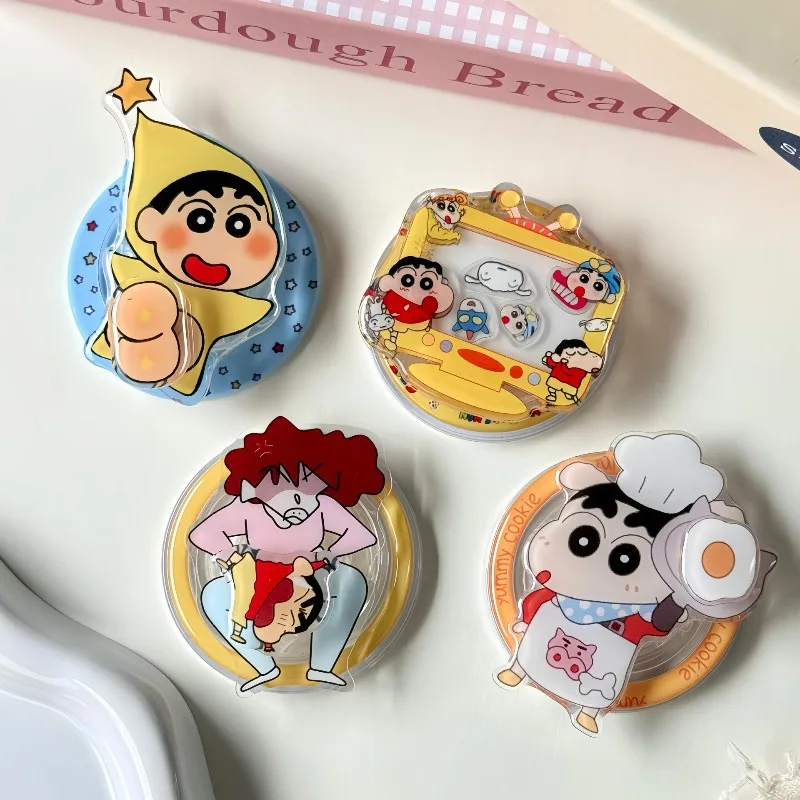 

new kawaii television Crayon Shin-chan Griptok Stand rotate Magnetic Holder airbag Stand Support For iPhone For Pad Magsafe