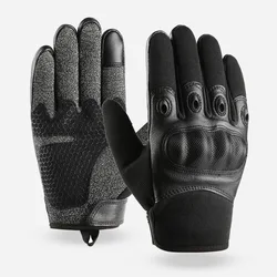 Anti cutting gloves, tactical fitness, outdoor motorcycle sports, full finger gloves, men's mountaineering, anti slip, wear-resi