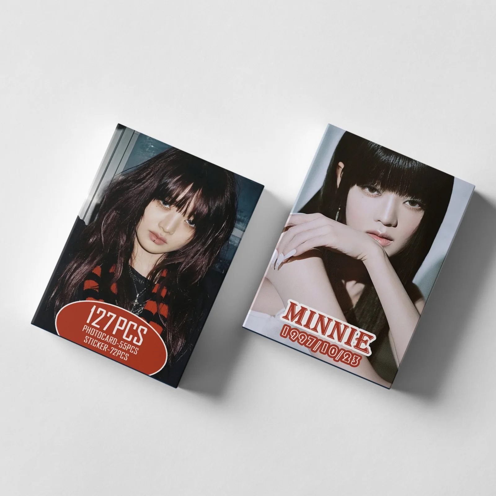 127 I-DLE MINNIE 미니카드, 스티커, WE ARE 포토카드, GIDLE 앨범카드, LOMO 카드