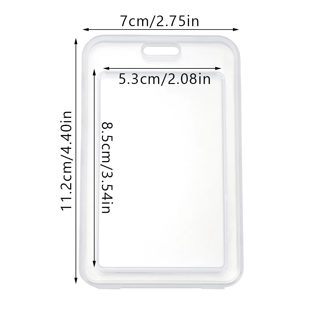 10pcs Waterproof Transparent Card Cover Women Men Student Bus Card Holder Case Business Credit Cards Bank ID Card Sleeve Protect