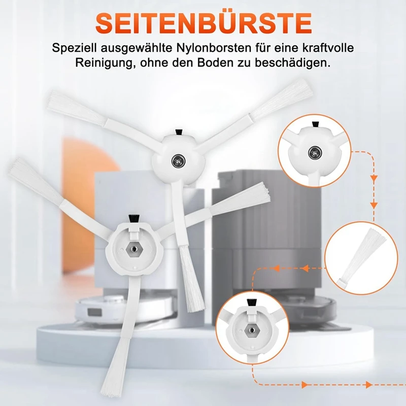 Roborock Q Revo P10 로봇 진공 청소기 사이드 브러시 걸레 천 먼지 봉투 부품 액세서리
