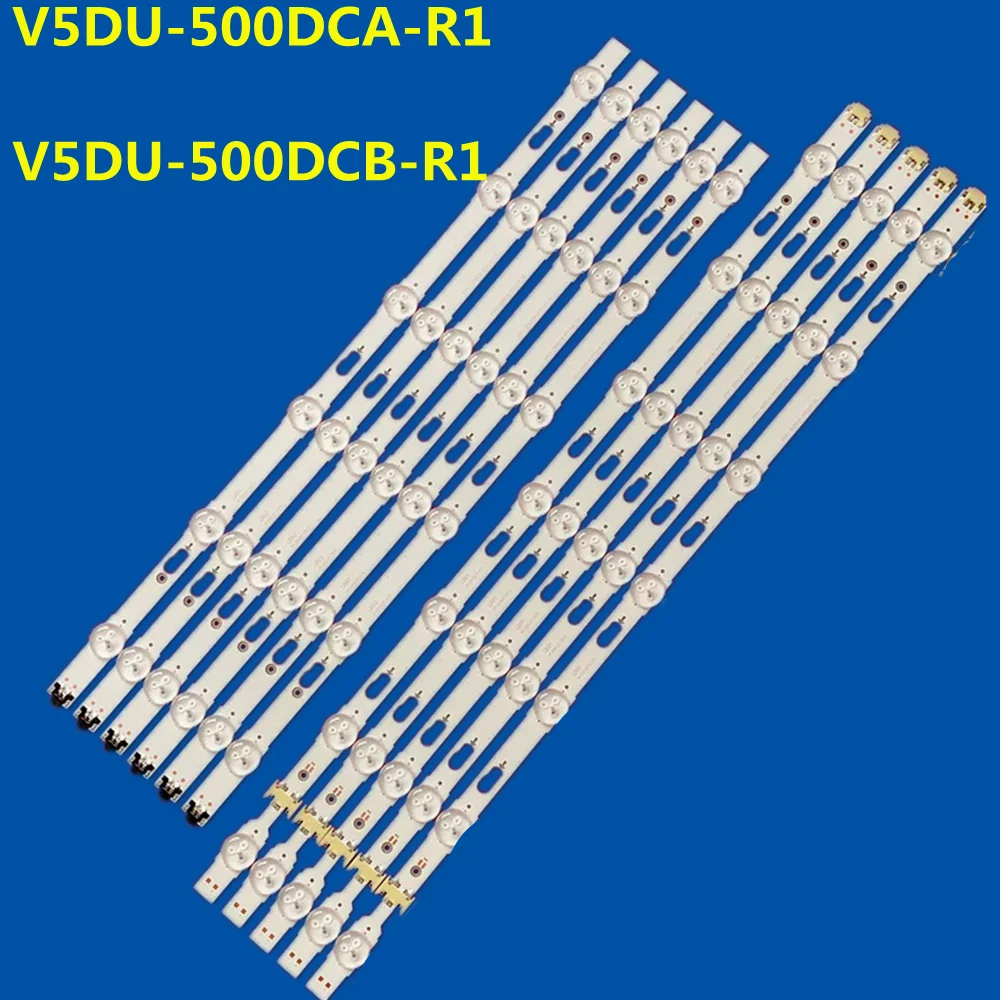 

LED Backlight Strip V5DU-500DCA-R1 V5DU-500DCB-R1 BN96-34795A 34796A UN50MU630D UA50JU7000 UN50KU630D UN50JU6500 UN50JU7100F
