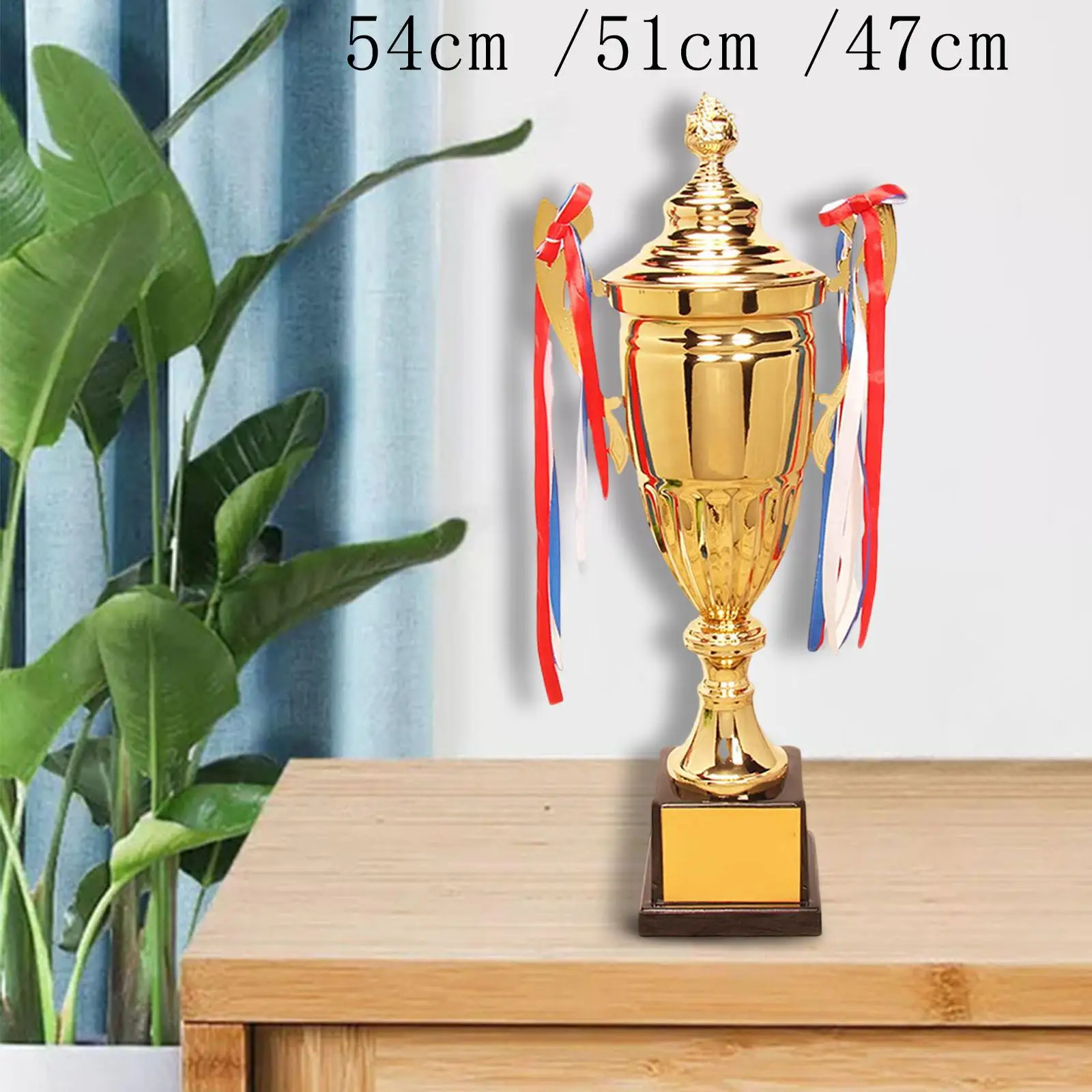 Award Trophy Large Trophy Trophy Cup Metal with Base for Competition Tournaments