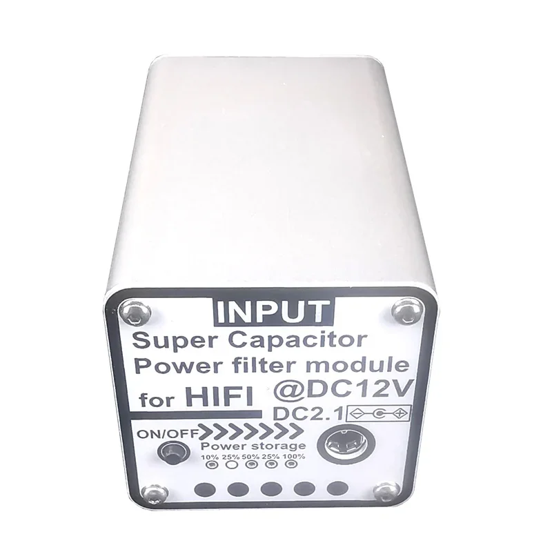 12V 5V 9V Power Filter DC2.1 Input Output Applicable Super Farad Capacitor Filtering Of HiFi Audio Video Equipment DAC Amp