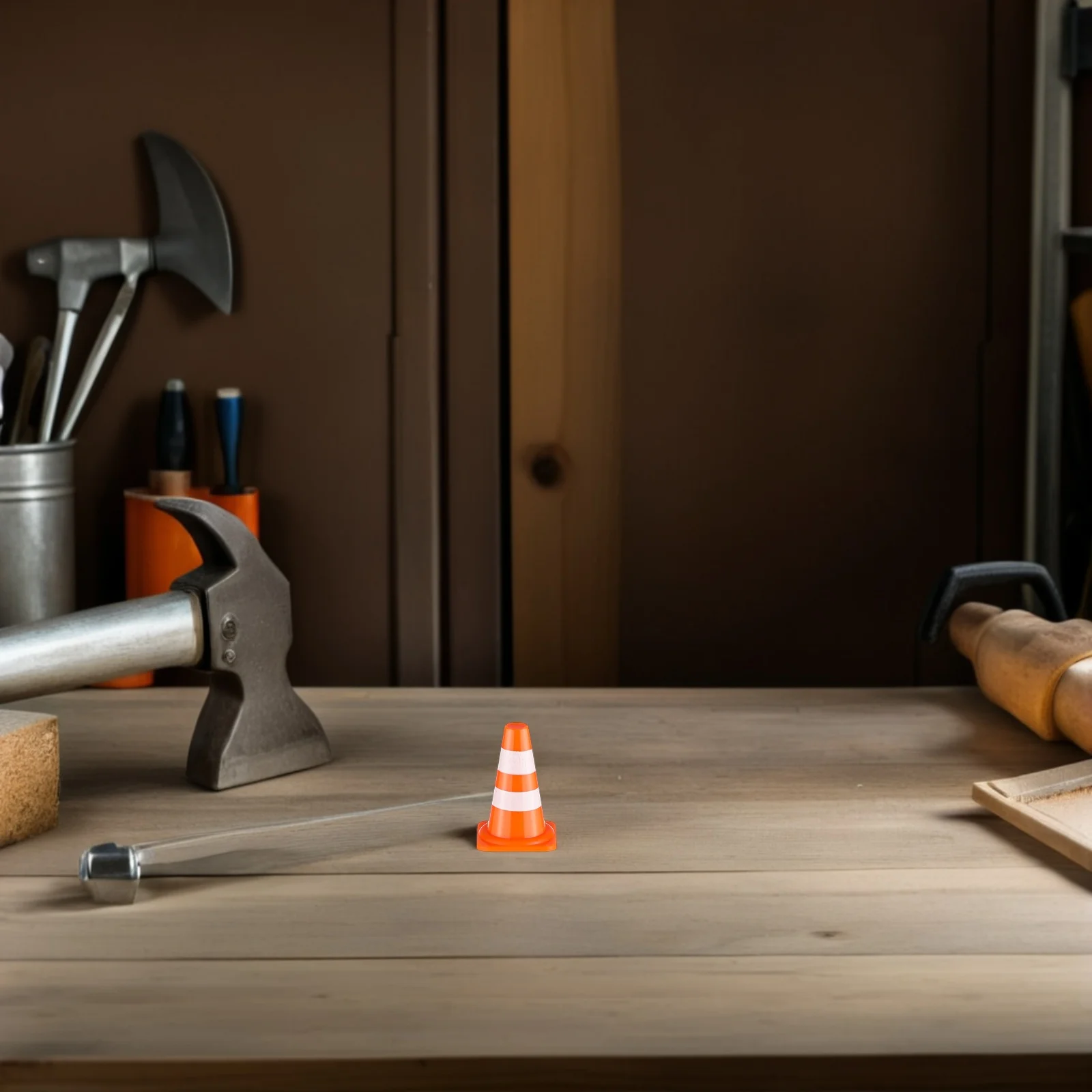 

100pcs Traffic Cognitive Miniature Traffic Signs Cones Barriers For Kids Educational Play Construction Role-Play Learning Set