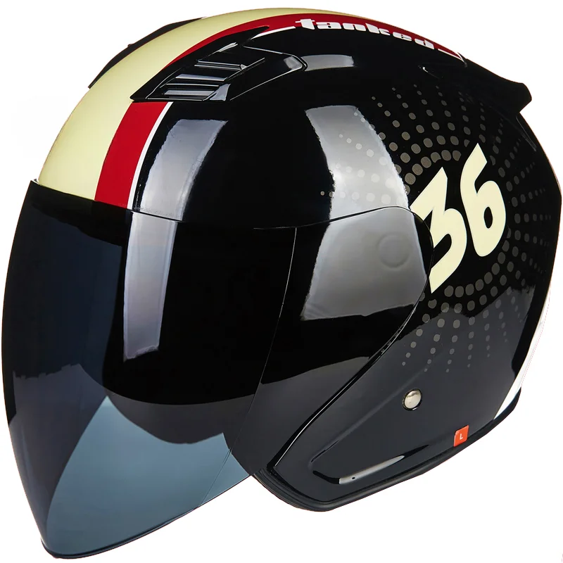 Helmets, Motorcycles, Men's and Women's Summer Sun Protection Helmets, Suitable for All Seasons