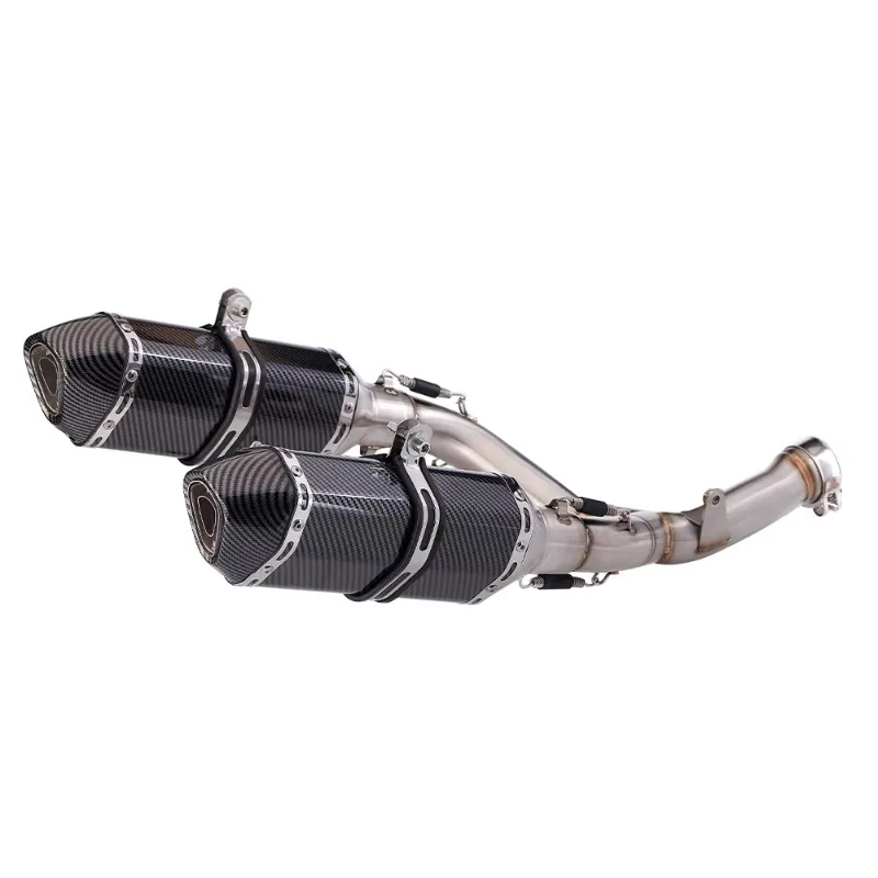 

SXLL 450R CRF 450RX Stainless Steel Double Hole Exhaust Muffler 2013-2020 High Quality Motorcycle Exhaust Pipe