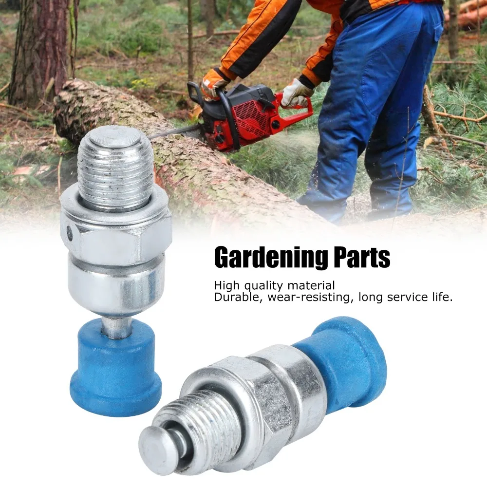 2PCS Steel Decompression Valve Silver Easy to Install Cylinder Decompression Valve Compact for Husqvarna 362 371 365 372XP