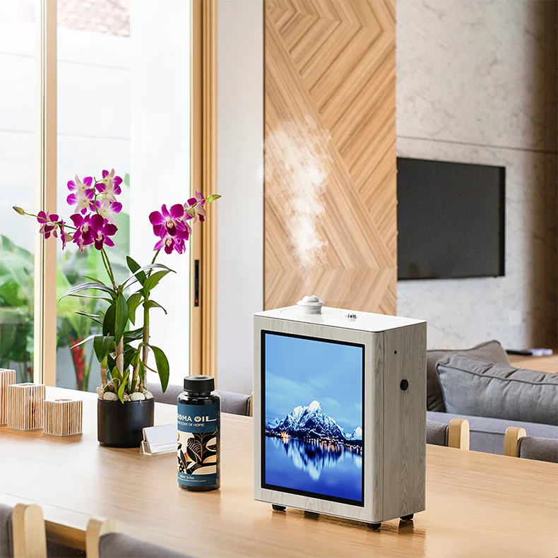 CNUS SP3000R Hotel Essential Oil Scent Metal Wood Diffuser Smart App Control Wall Mounted 1000ml 12V15W