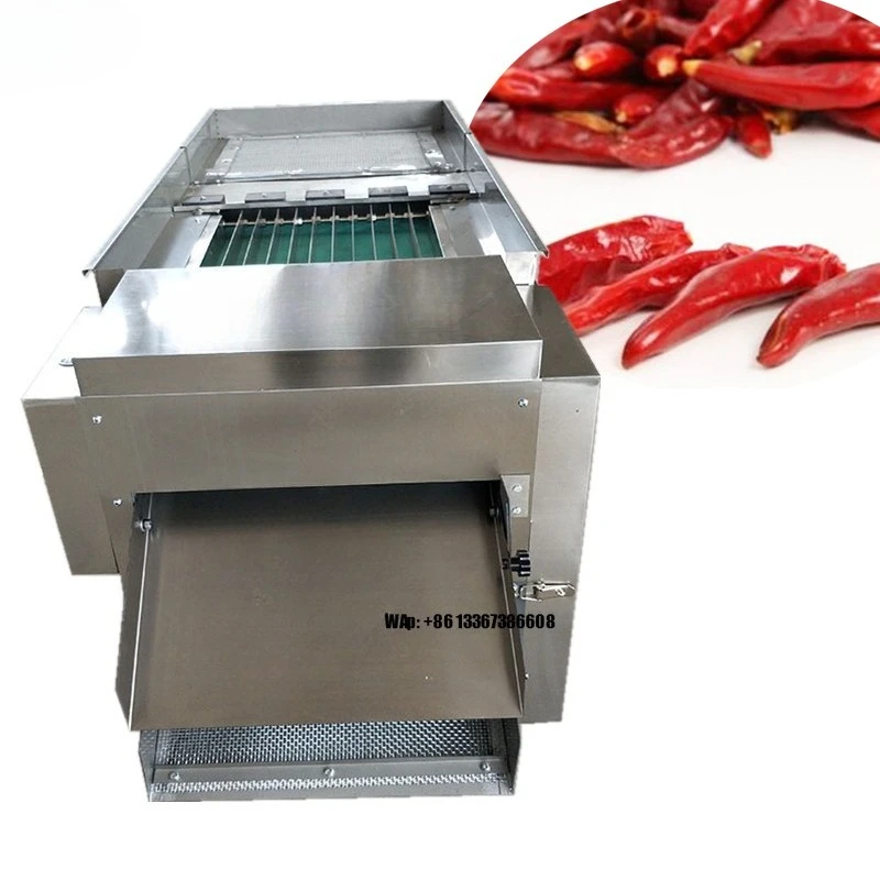 Dried pepper seed separation machine, chili powder processing machine