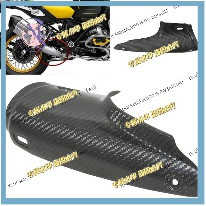 Motorcycle Exhaust Muffler Pipe Heat Shield Cover For BMW R1200GS 2013-2018 R1250GS 2019-2023