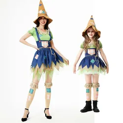 Adult Halloween Party Cosplay Wizard Of Oz Women's Scarecrow Costume