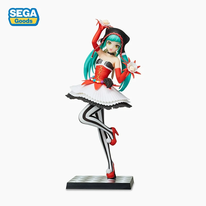 

SEGA Original VOCALOID Hatsune Miku Figures Anime characters Model ornaments Cartoon Children's toys Christmas birthday gift