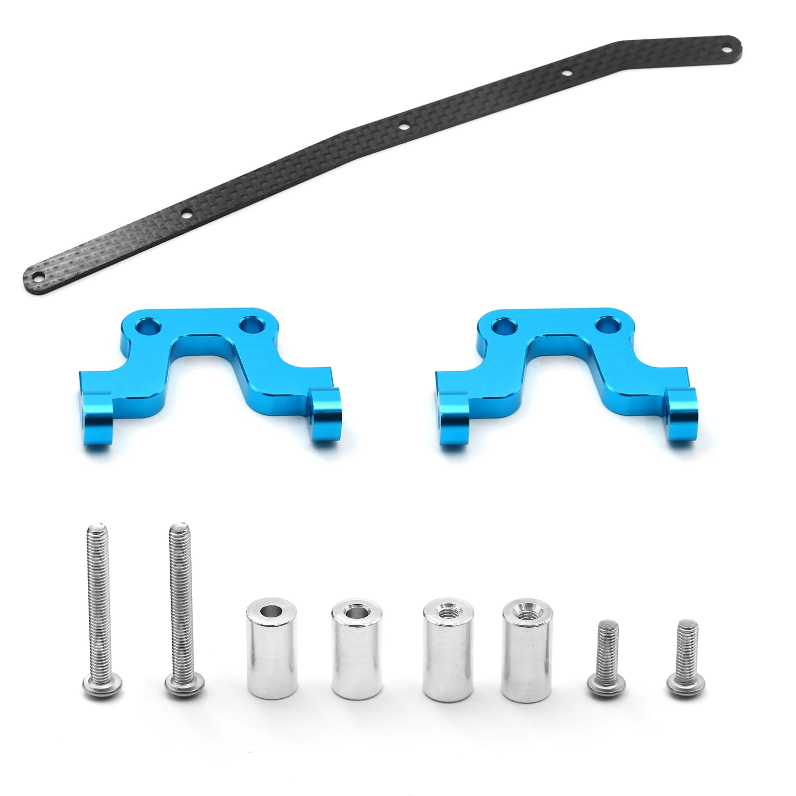 TAMIYA TT02 TT02B Carbon Fiber Second Floor Board For 1/10 RC Car Tamiya TT-02 TT-02B Upgrade Part