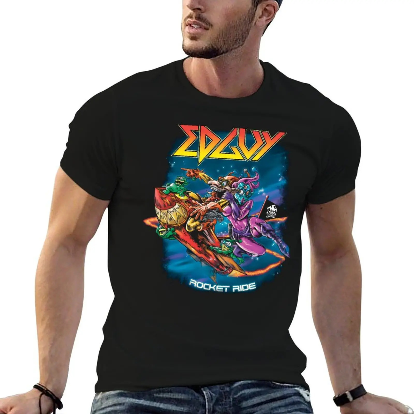 

EDGUY - BAND T-Shirt t shirt for man 100 percent cotton man t shirt designer T-Shirt