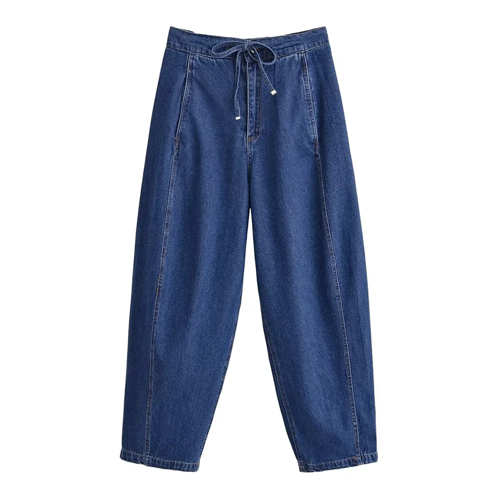 Camisa jeans feminina casual gola manga comprida com zíper verão nova moda calças jeans de cintura alta