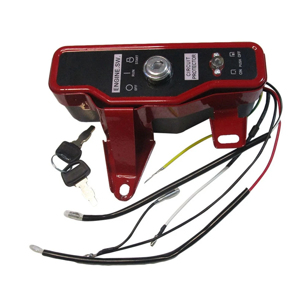 

A06K Gasoline Engine Water Pump F Electric Start Key Control Switch Control Box 168F/170F Tillage Engineering Machine Engine