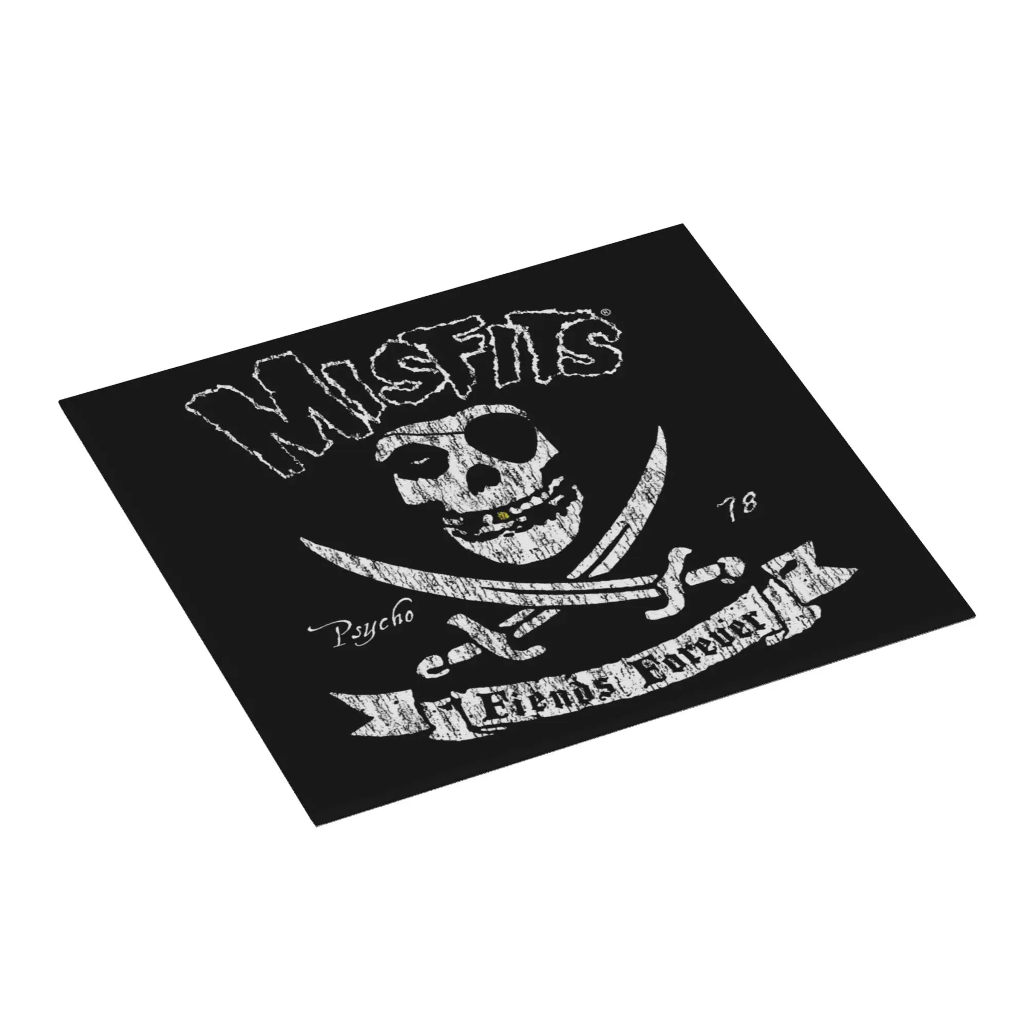 Misfits Punk Rock Band Drying Mat For Kitchen Waterproof Non‑Slip Oil Proof Reusable  Bathroom Countertop Protector Mat