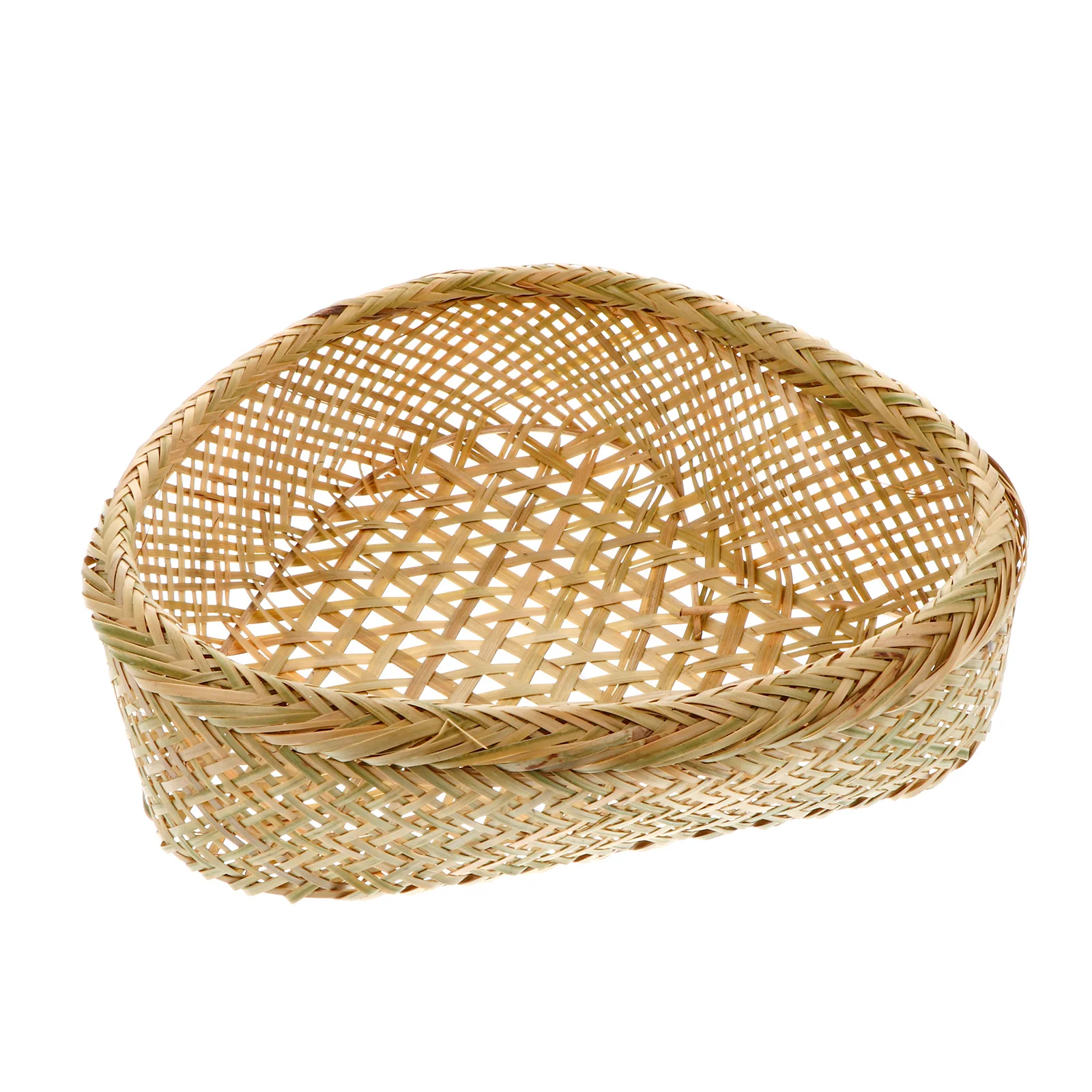 

Heart Shaped Storage Basket Bamboo Woven Kitchen Serving Baskets Gentle Material H made Safe Practical Picnics Kitchens