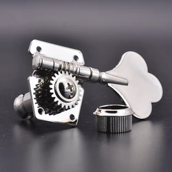 R+L 4/5/6 Strings High Quality Electric Bass Cloverleaf Machine Heads Tuners  ( Nickel)