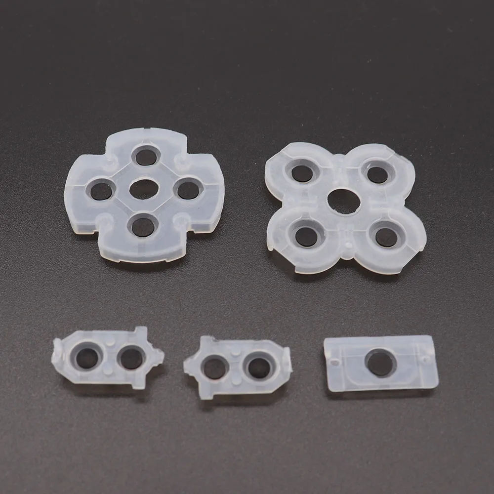 Silicone Conductive Rubber Adhesive Button Pad Keypads for Sony  DualShock 4 PS4 Pro Slim Controller Gamepad