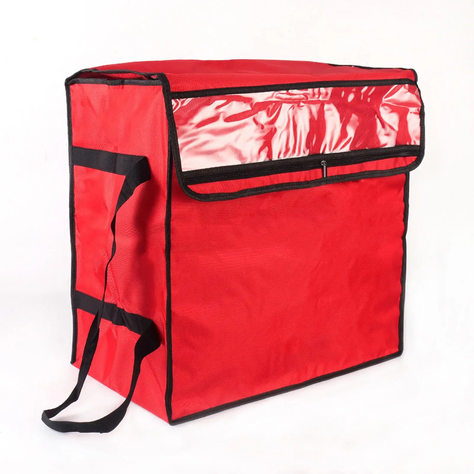

Bag Food Delivery with Double Handles Professional Catering Transportation Reusable Bag Pizza Carrier