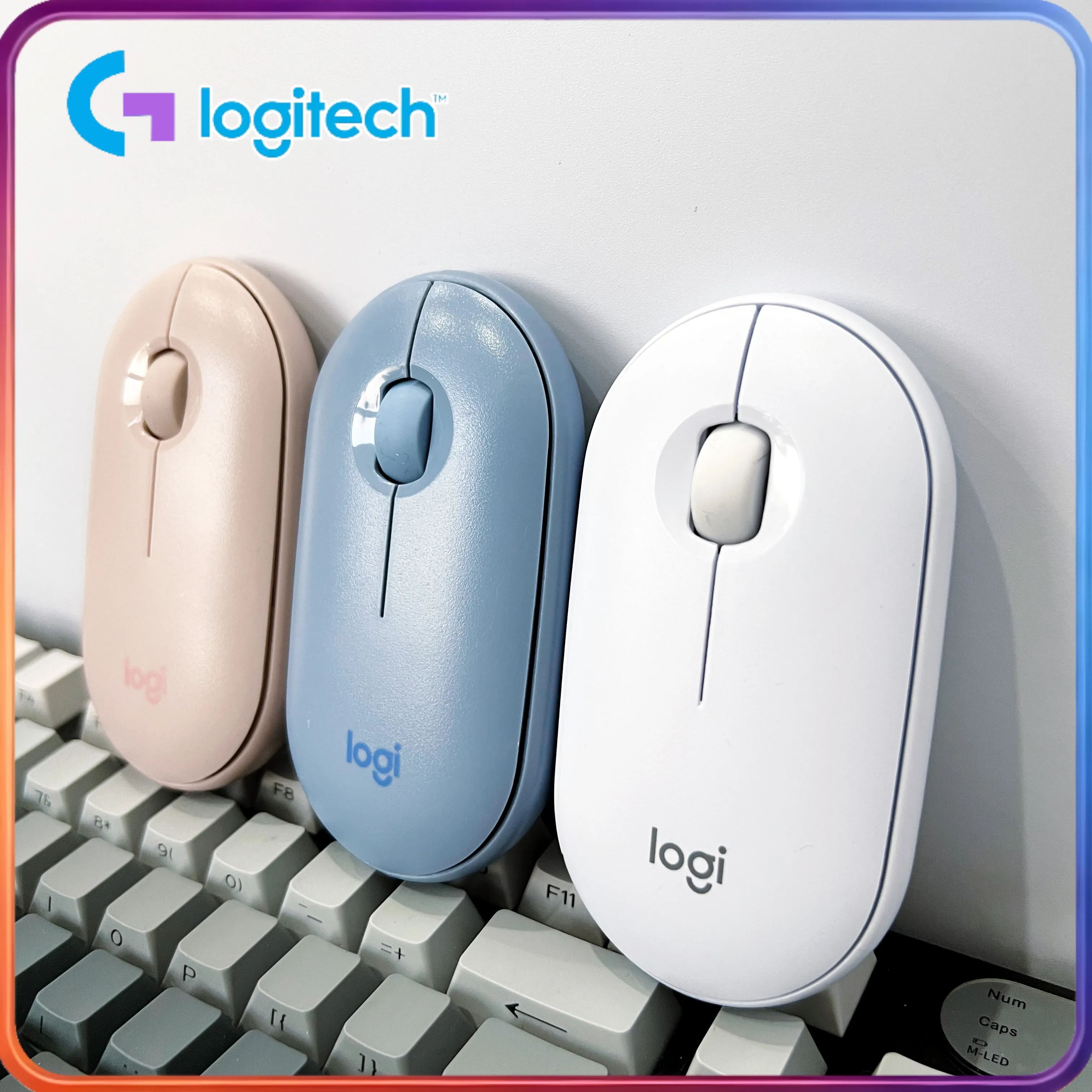 

Logitech M350 Ultra-thin Mouse: Lightweight and Portable, Making Your Desktop Simpler and Tidyer