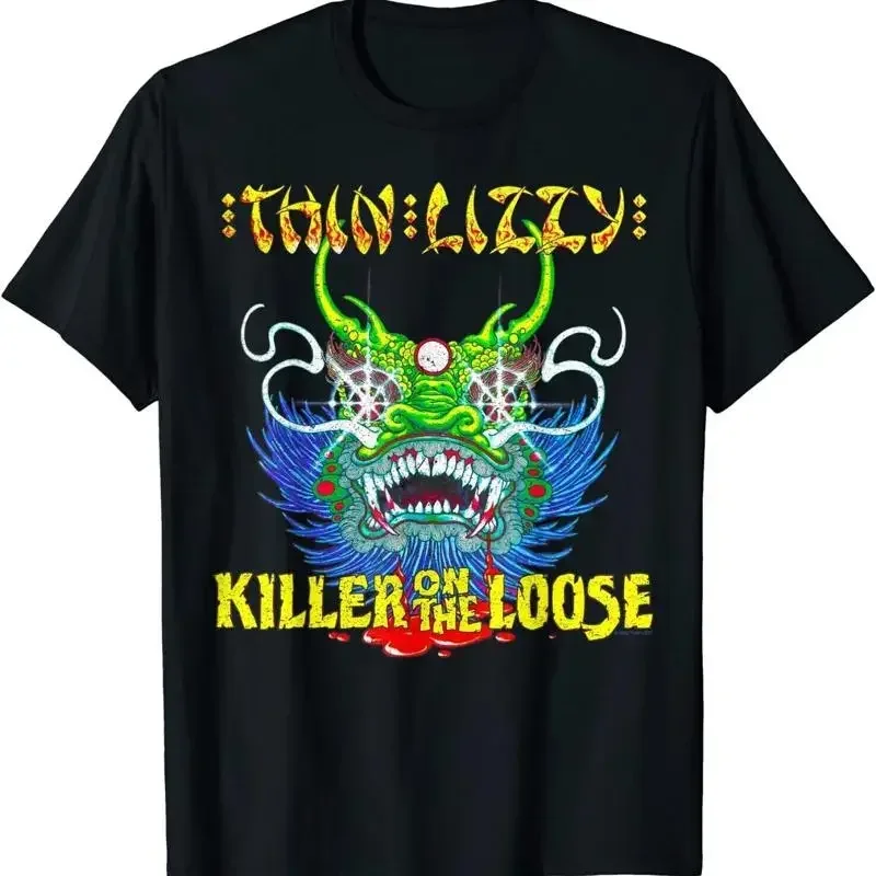 

Тонкая свободная черная рубашка Lizzy Chinatown Killer всех размеров Us071