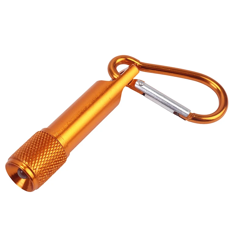 مصباح يدوي صغير بحلقة تسلق، ضوء LED قوي لركوب الدراجات الليلية والاستخدام اليومي، شعلة سلسلة المفاتيح المحمولة #6