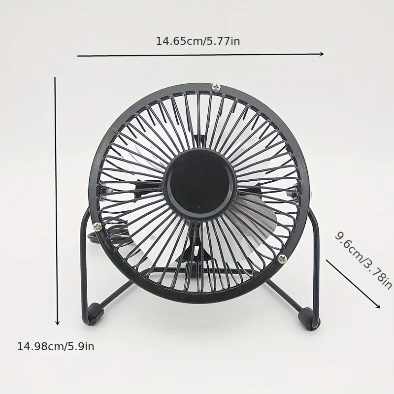 Draagbare Halsventilator Met Usb-Datakabel Voor Koeling In Slaapkamer En Buitenshuis-Grote Handheld Ventilator Met Lange Levensduur Van De Batterij