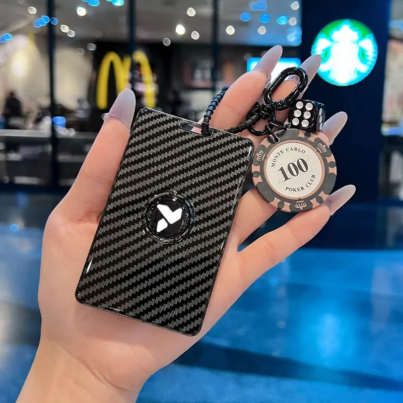 For NIO Firefly Car NFC Induction Charging Pile Card Holder Protective Cover High-End Key Shell Buckle
